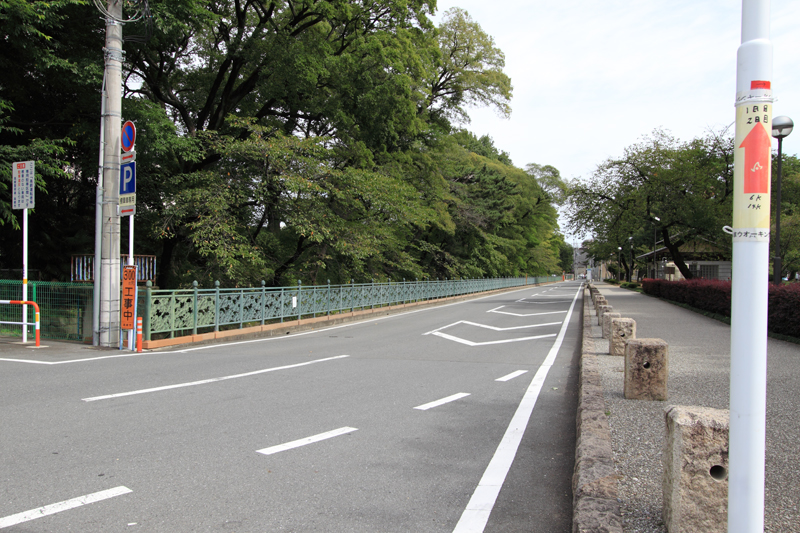 高崎城 三の丸外堀