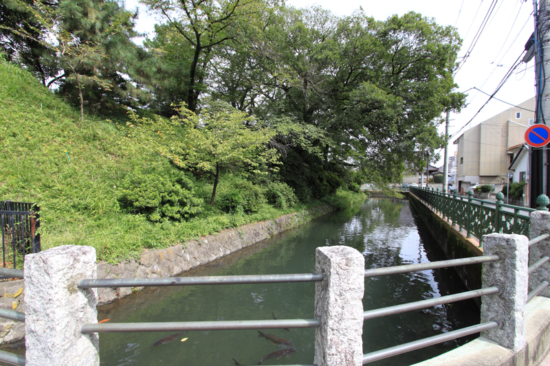 高崎城 三の丸外堀